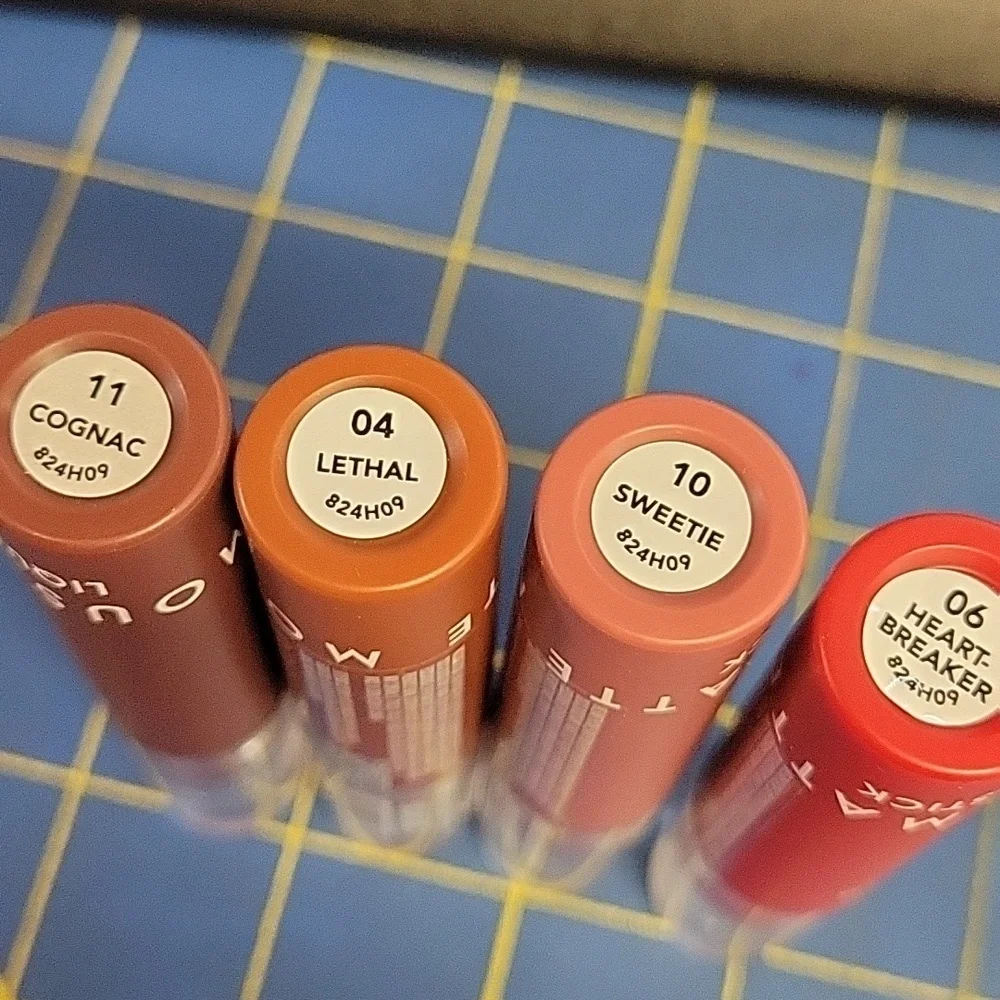 Italia Deluxe Mousse Matte Liquid Lipsticks Set of 4
